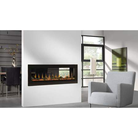 BLUEGRASS LIVING 50 Inch See-Through Electric Fireplace - Model# Bef-50Ls BEF-50LS